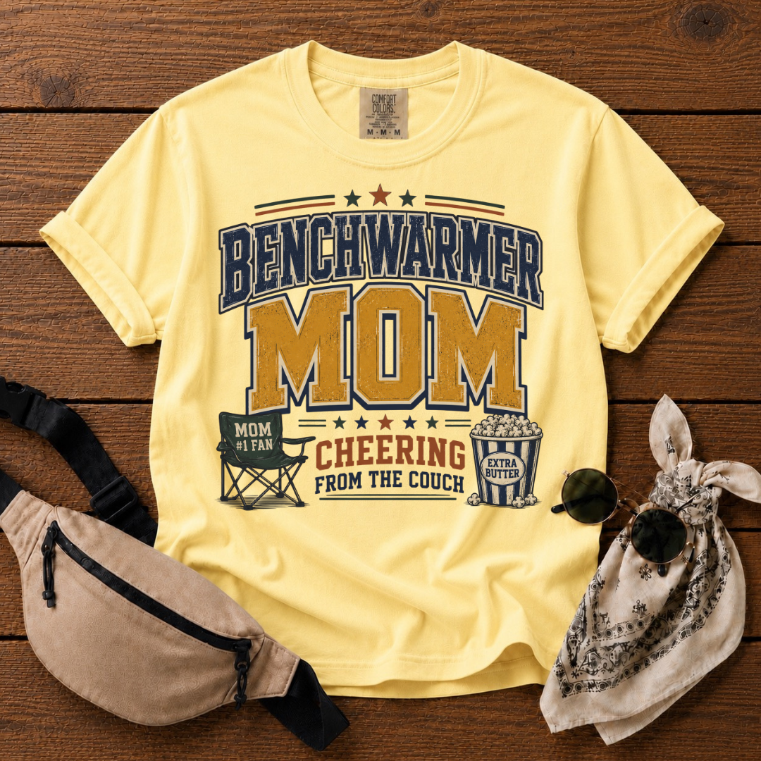 Benchwarmer Mom T-Shirt