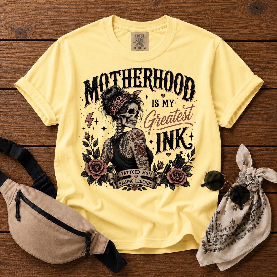 Motherhood Ink Mom T-Shirt