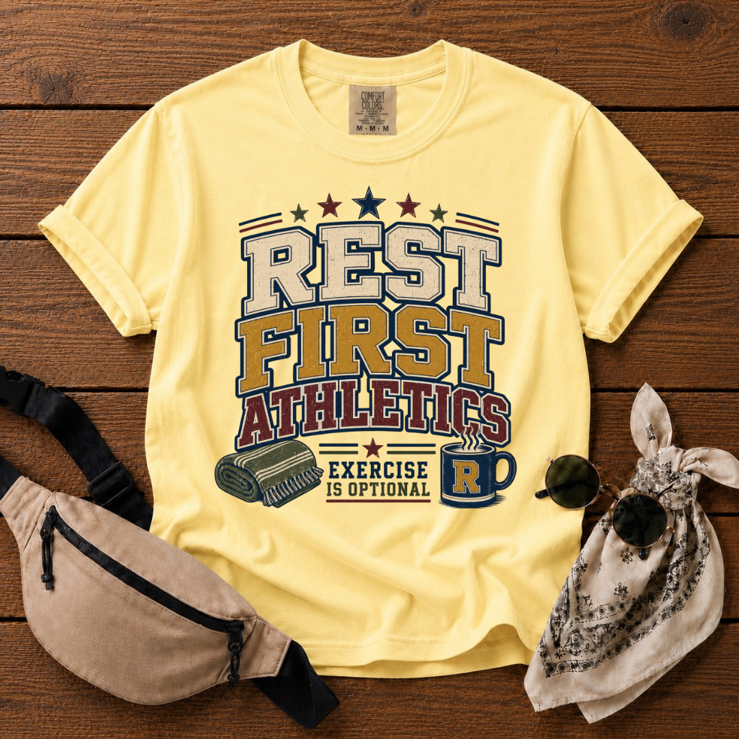 Rest First Mom T-Shirt