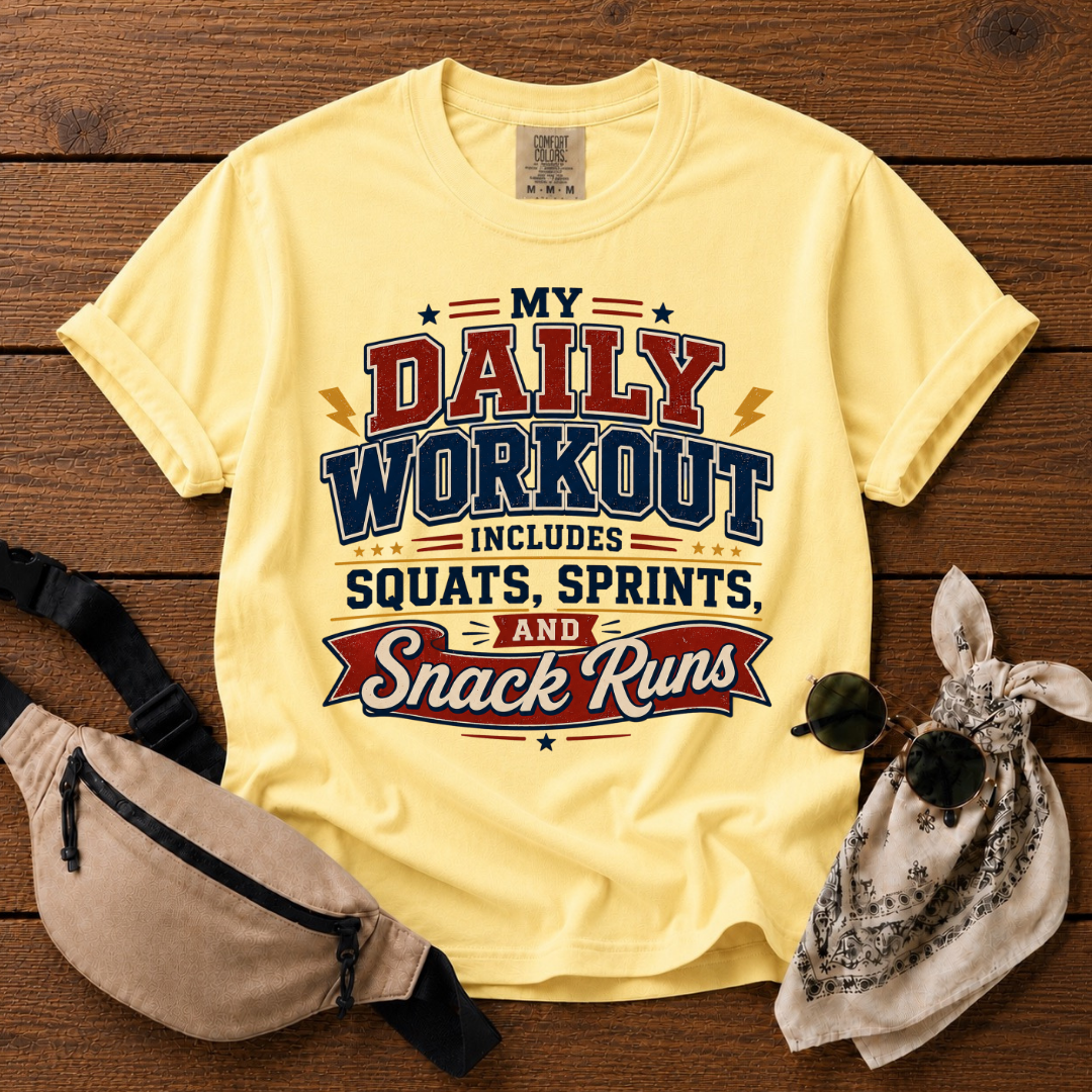 My Daily Workout Mom T-Shirt