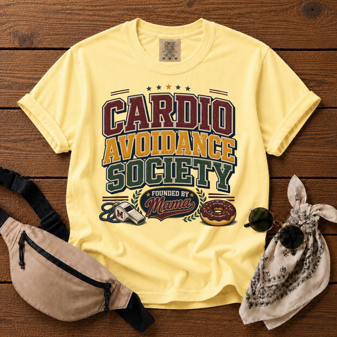 Cardio Avoidance Mom T-Shirt