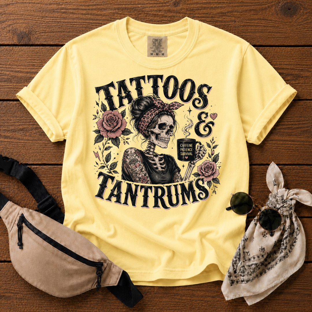 Tattoos And Tantrums Mom T-Shirt