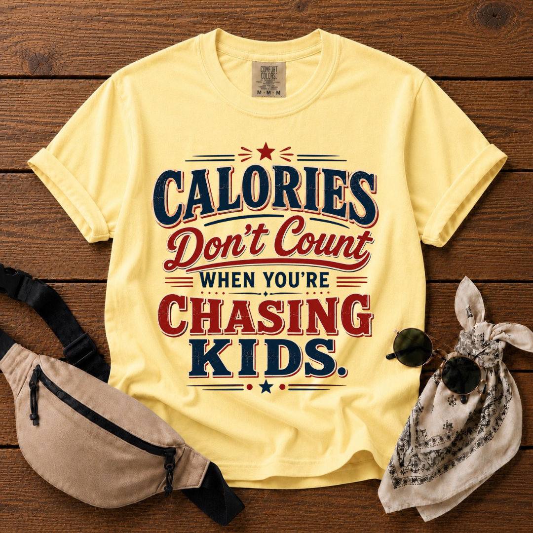 Chasing Kids Mom T-Shirt
