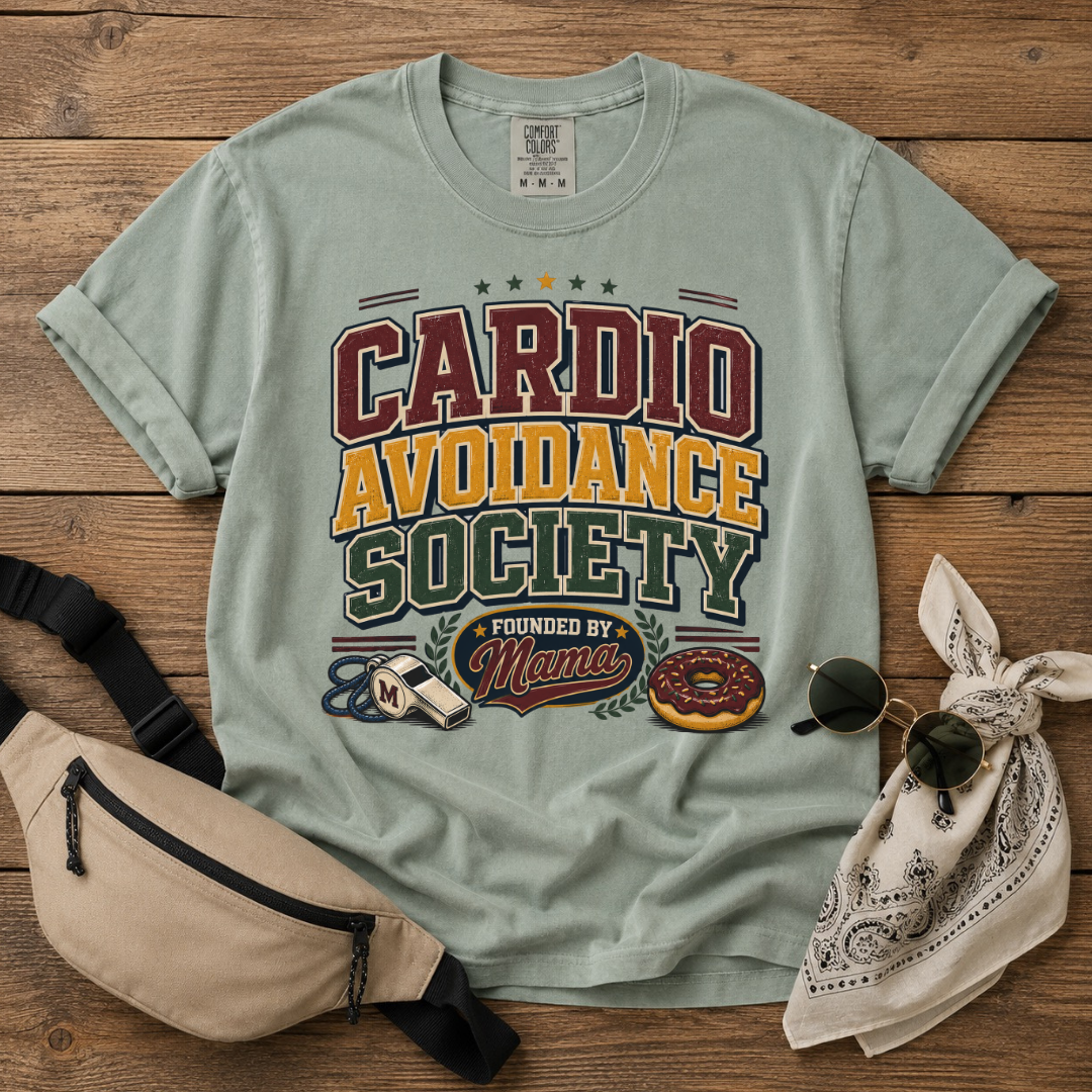 Cardio Avoidance Mom T-Shirt
