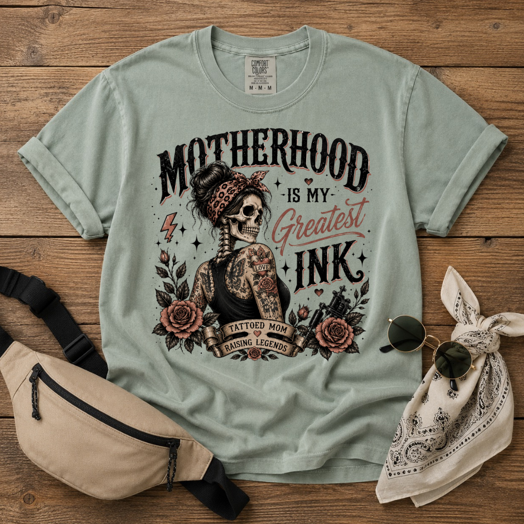 Motherhood Ink Mom T-Shirt