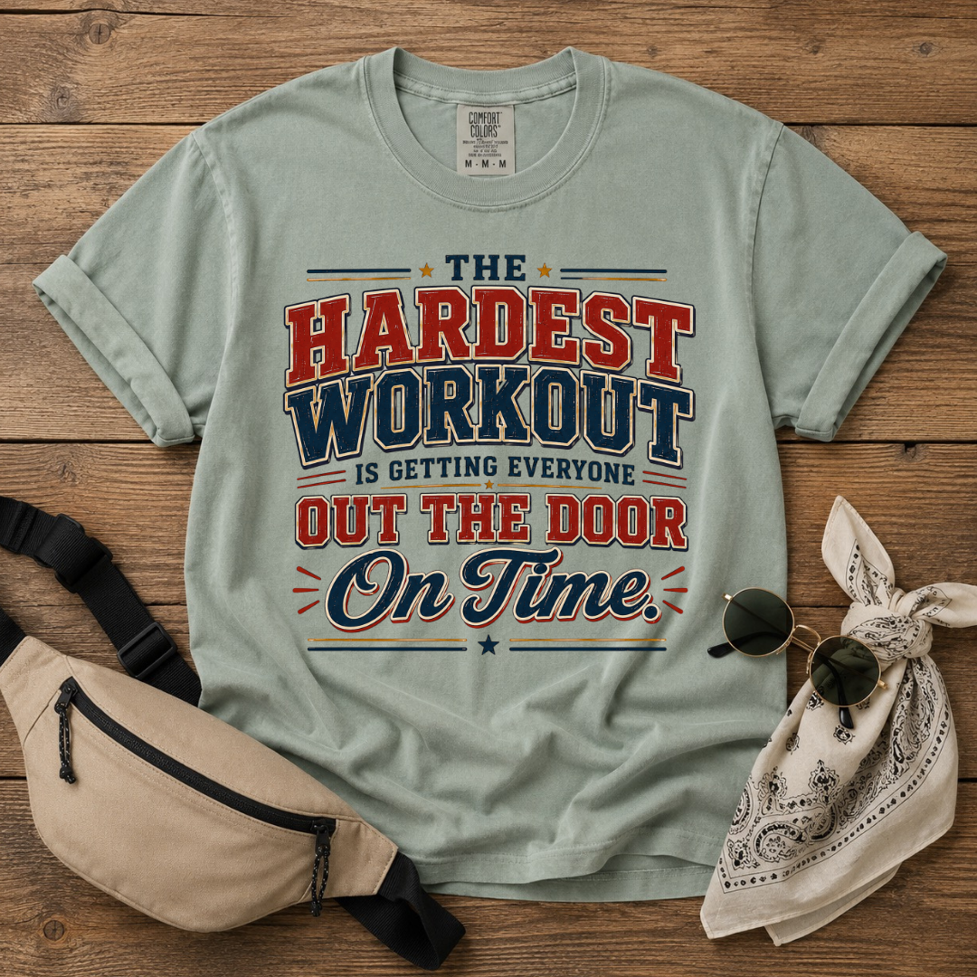 Hardest Workout Mom T-Shirt