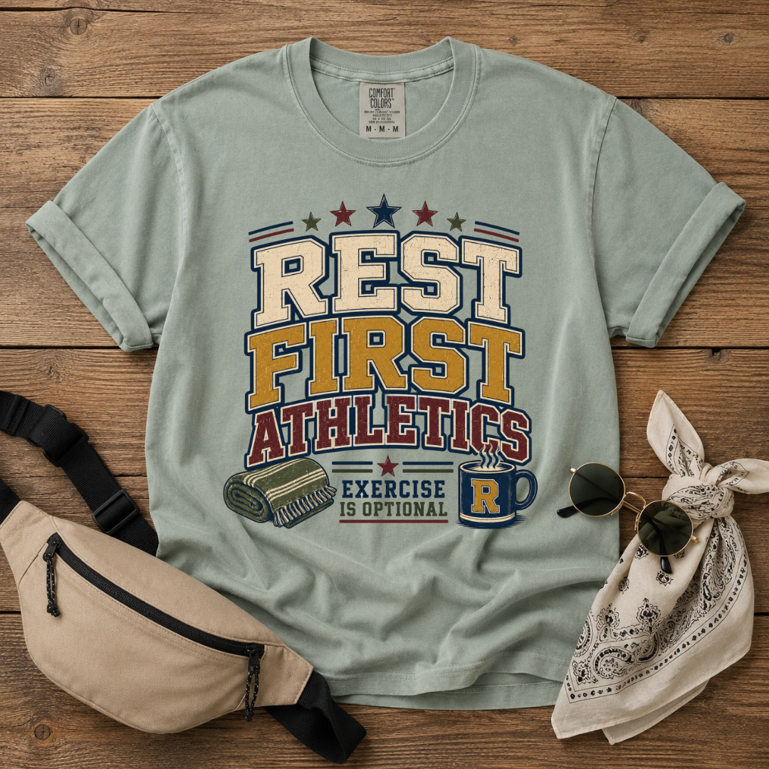 Rest First Mom T-Shirt