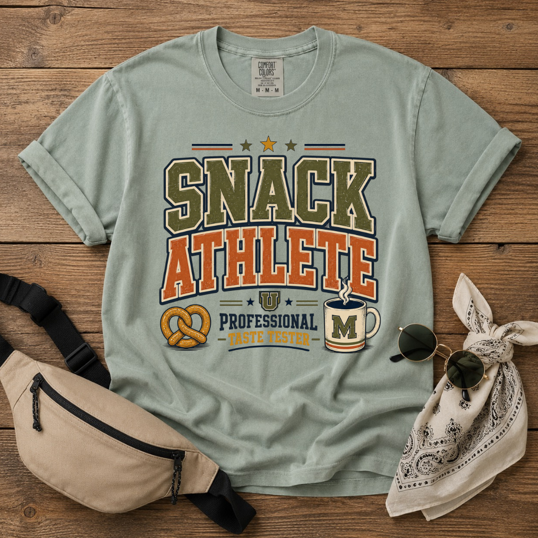 Snack Athlete Mom T-Shirt