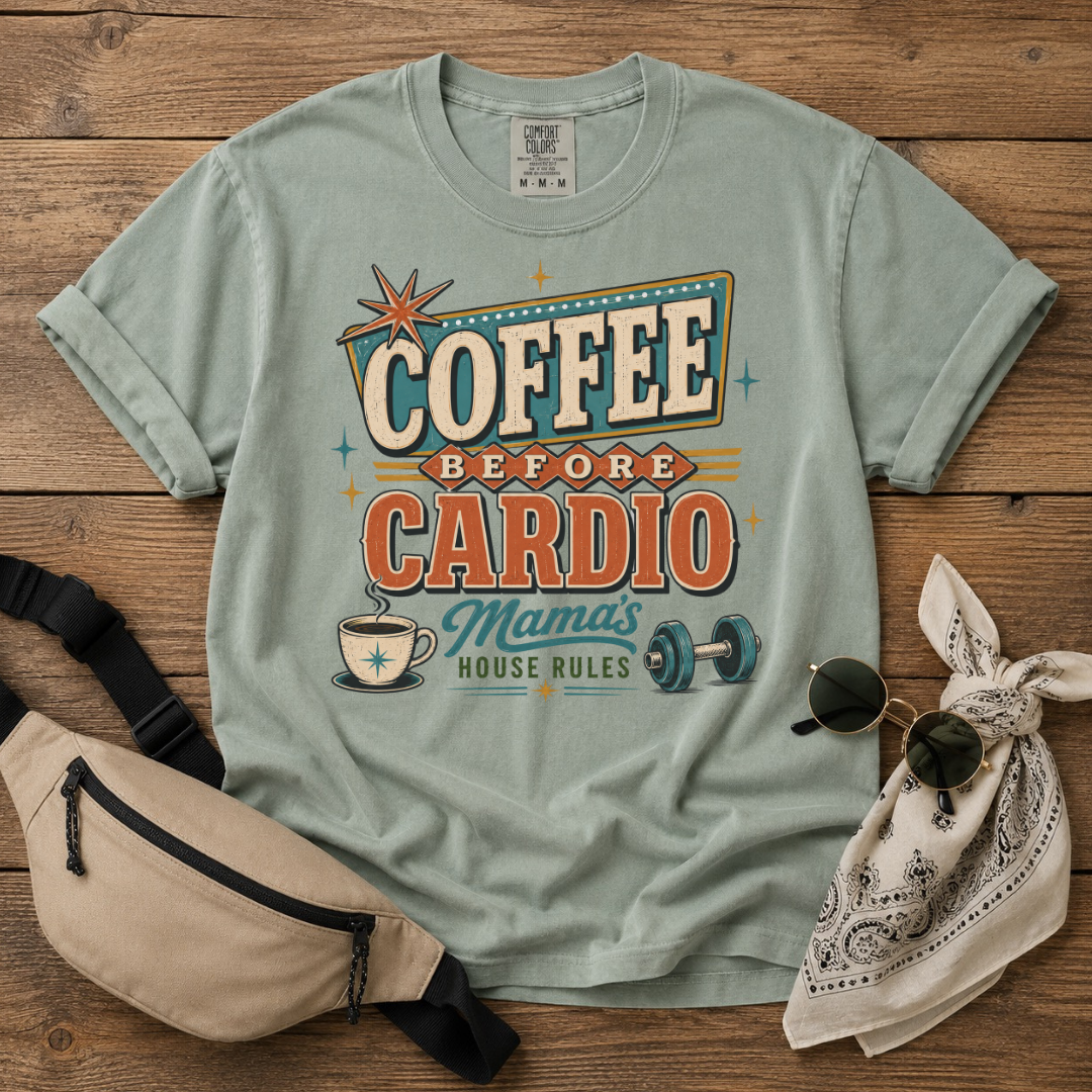 Coffee before cardio T-Shirt