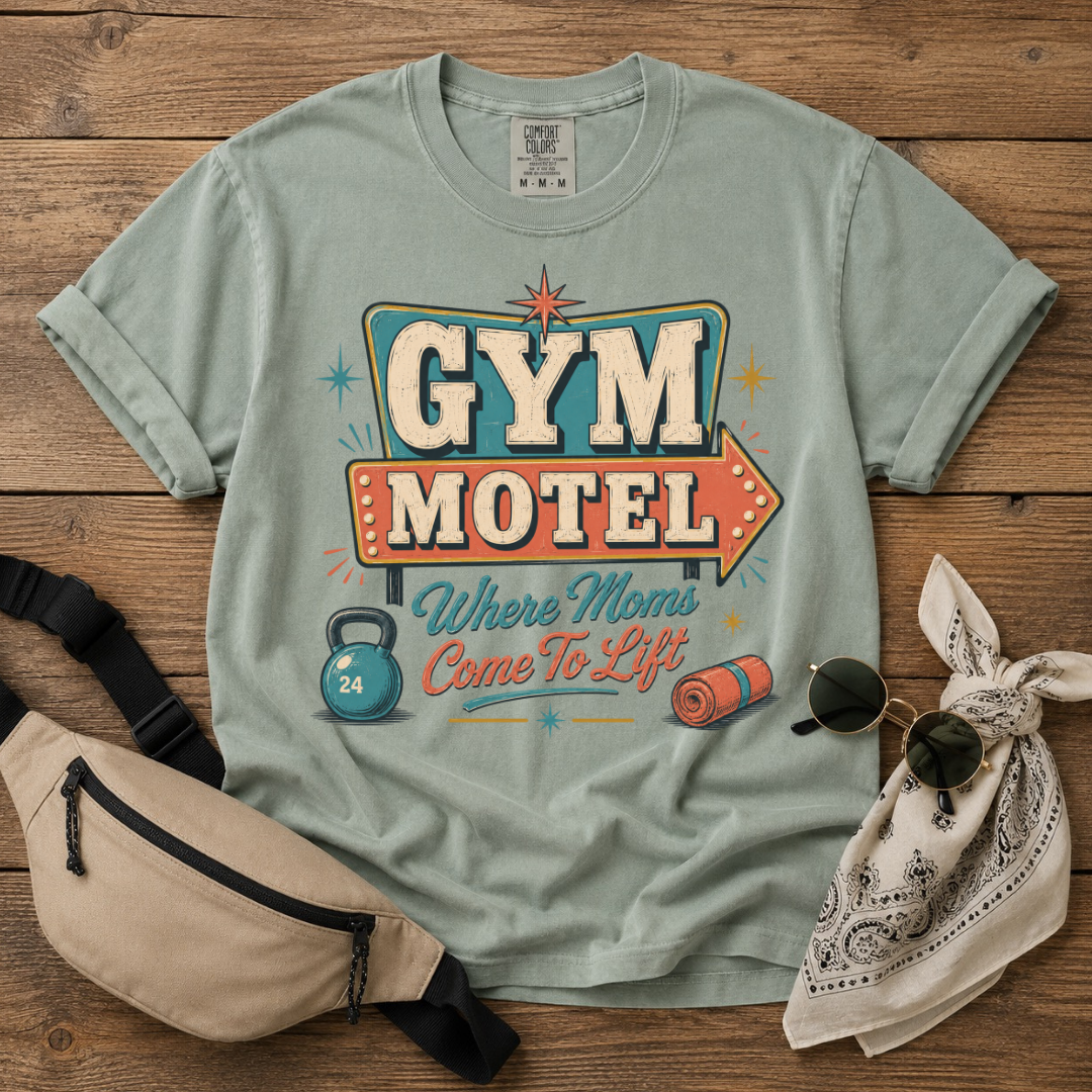 Mom's Gym Motel T-Shirt