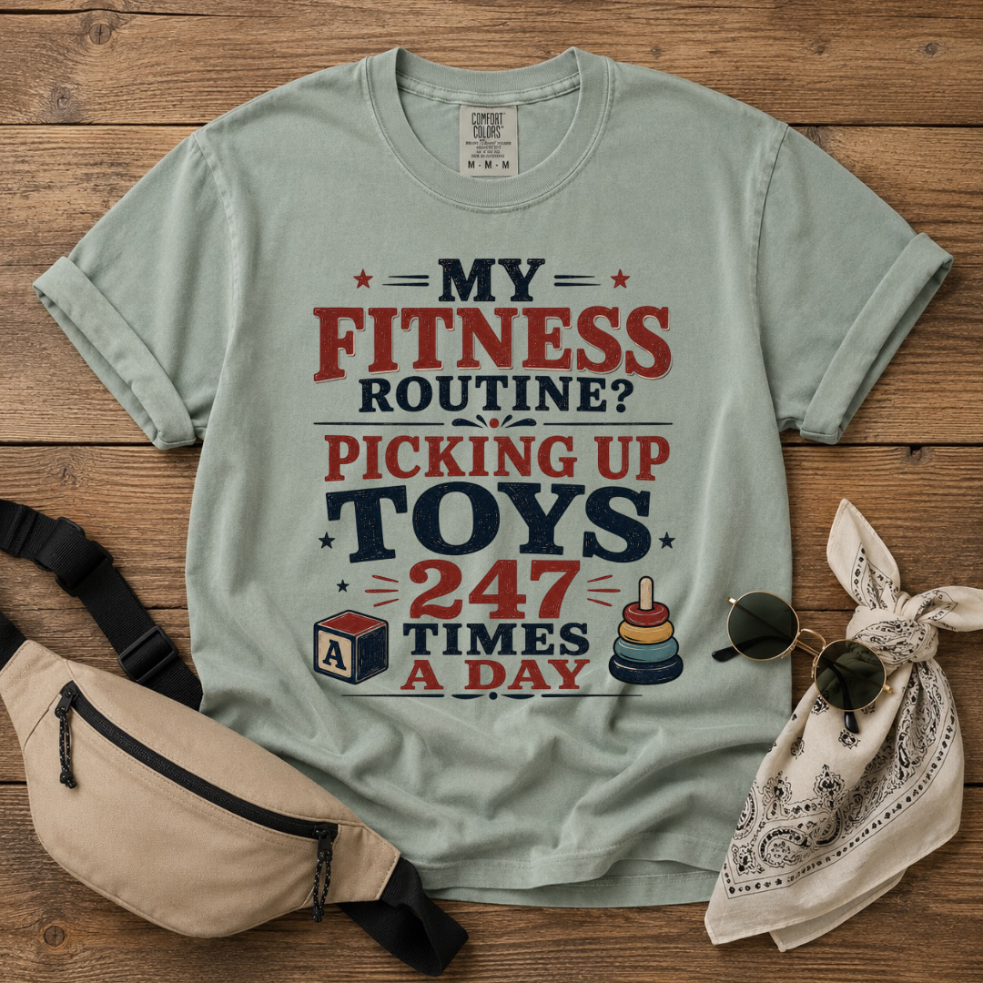 My Fitness Routine Mom T-Shirt