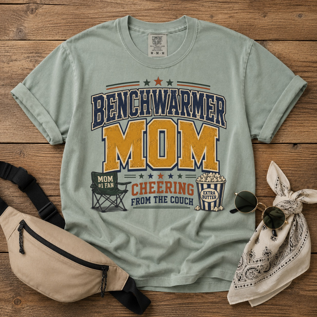 Benchwarmer Mom T-Shirt