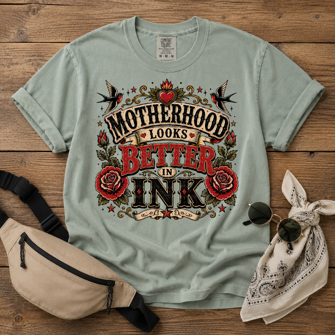 Motherhood Ink Mama T-Shirt