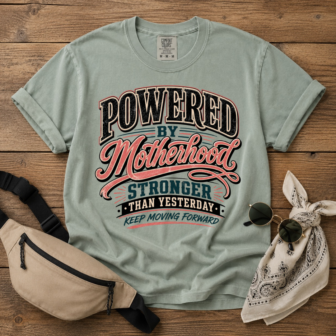 Powered By Motherhood T-Shirt