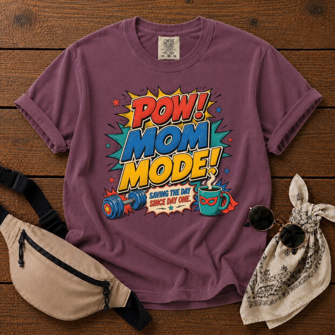 Pow Mom Mode T-Shirt