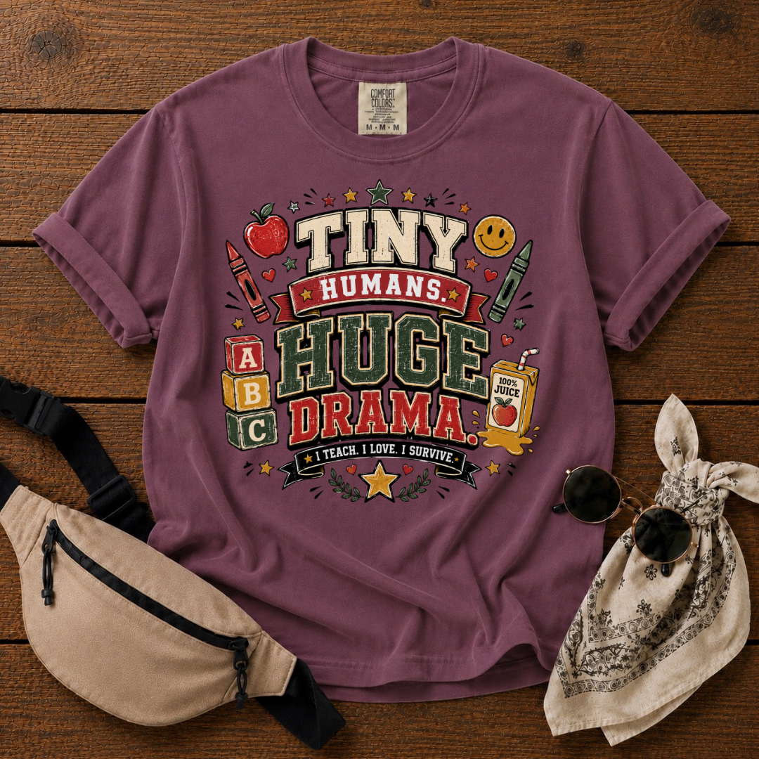 Tiny Human Mom T-Shirt