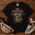 Vacation Survival Plan T-Shirt