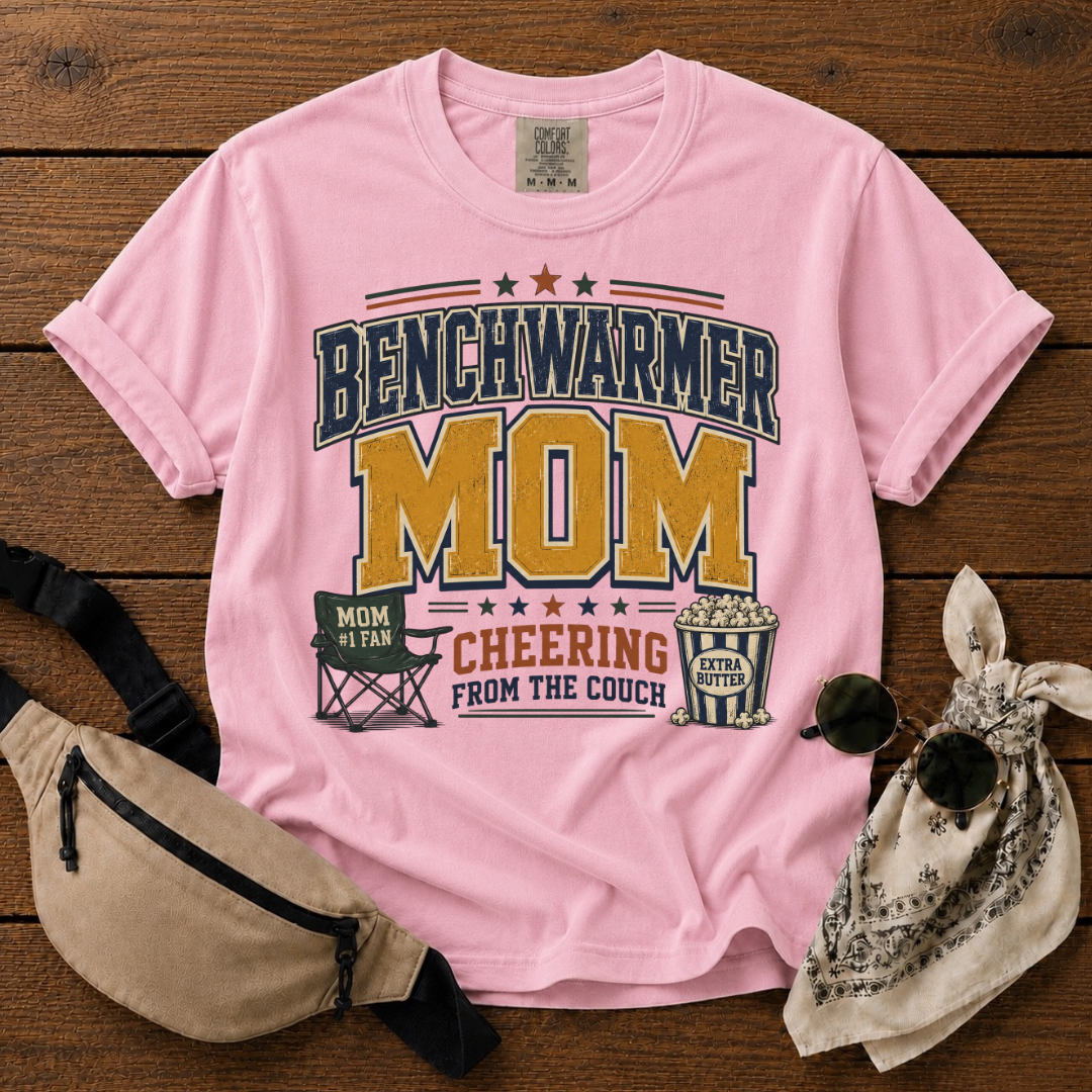 Benchwarmer Mom T-Shirt