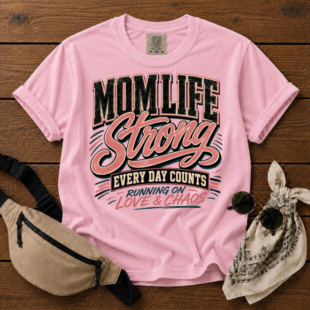 Strong Mom Life T-Shirt