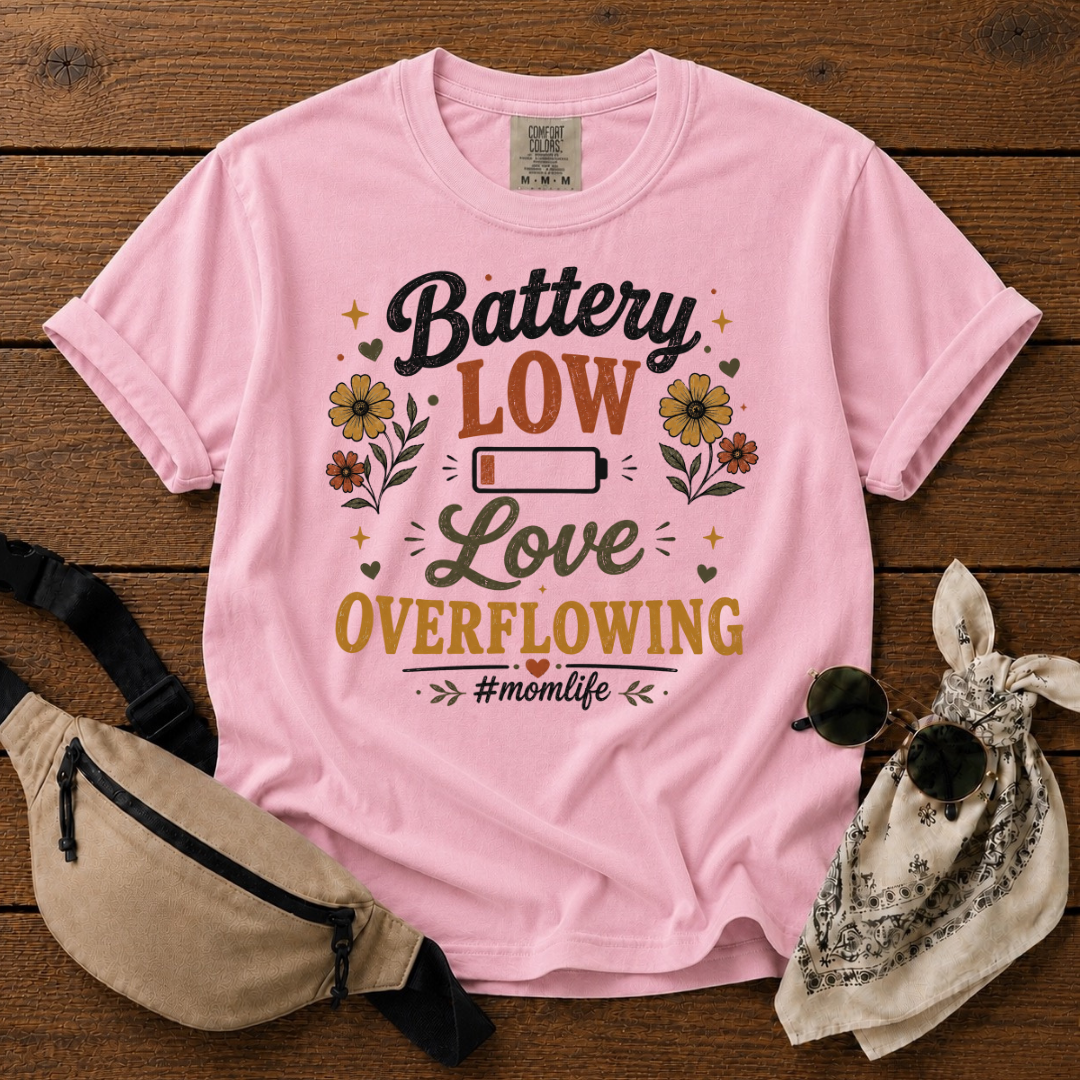 Love Overflowing Mom T-Shirt
