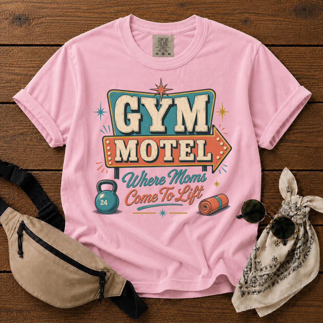 Mom's Gym Motel T-Shirt