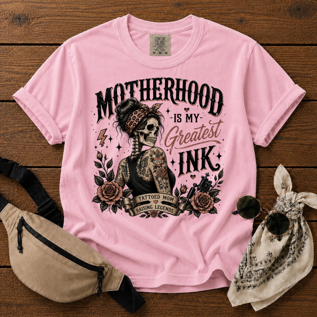 Motherhood Ink Mom T-Shirt