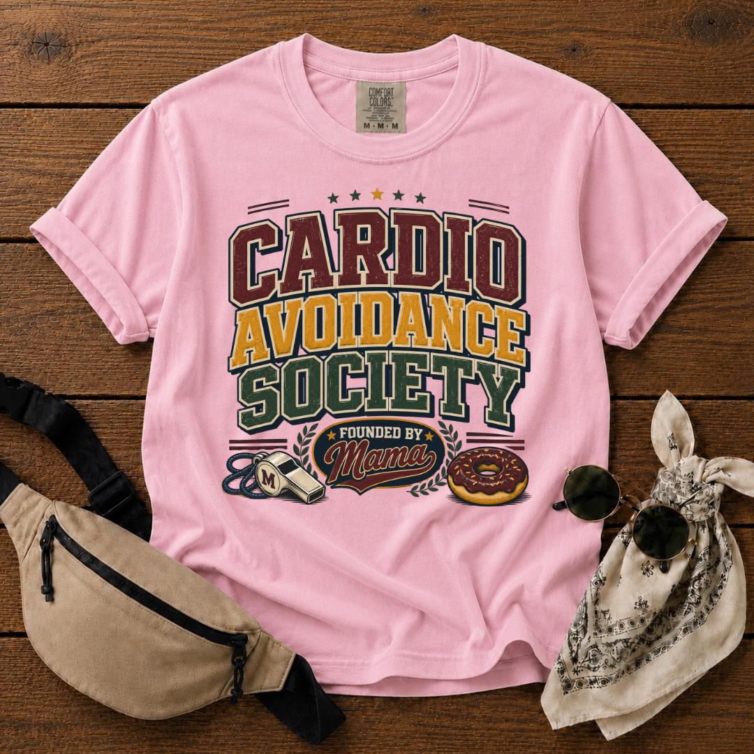 Cardio Avoidance Mom T-Shirt