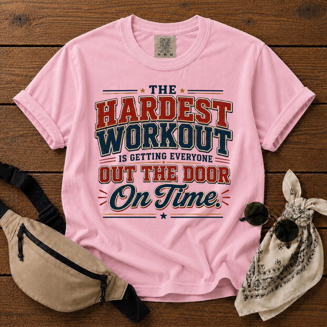 Hardest Workout Mom T-Shirt