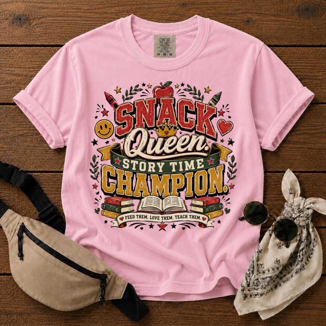 Snack Queen Mama T-Shirt