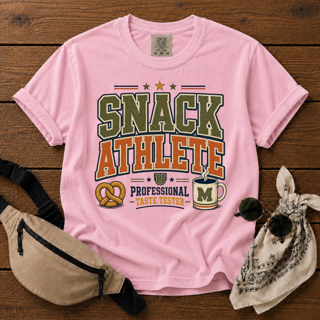 Snack Athlete Mom T-Shirt