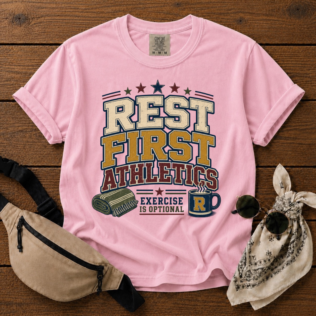 Rest First Mom T-Shirt