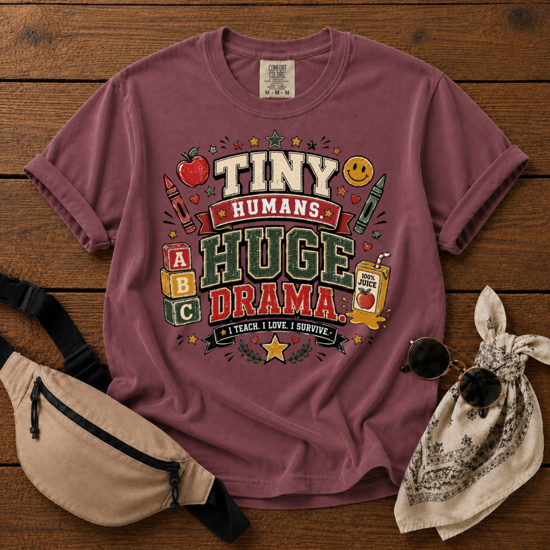 Tiny Human Mom T-Shirt