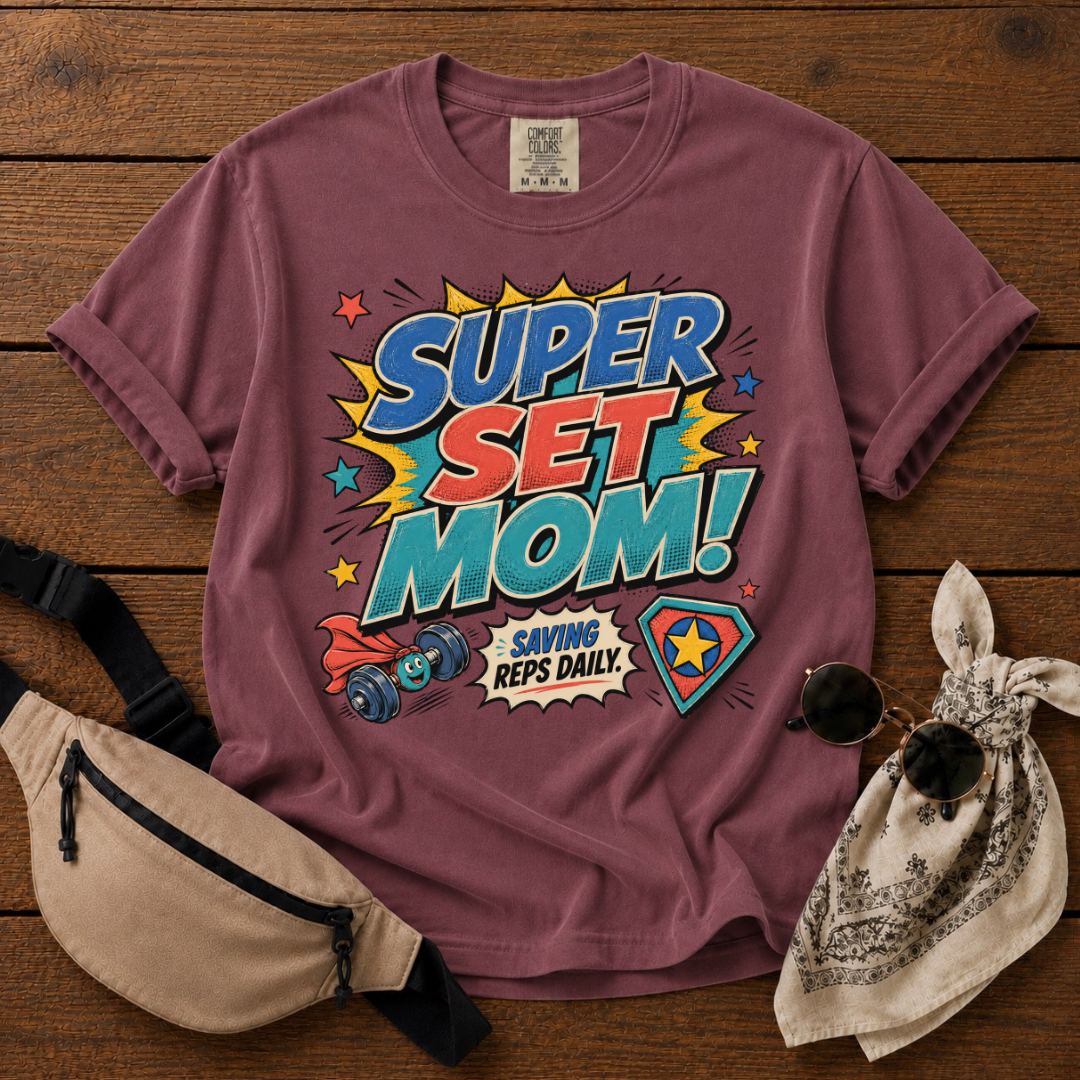 Super Set Mom Mode T-Shirt