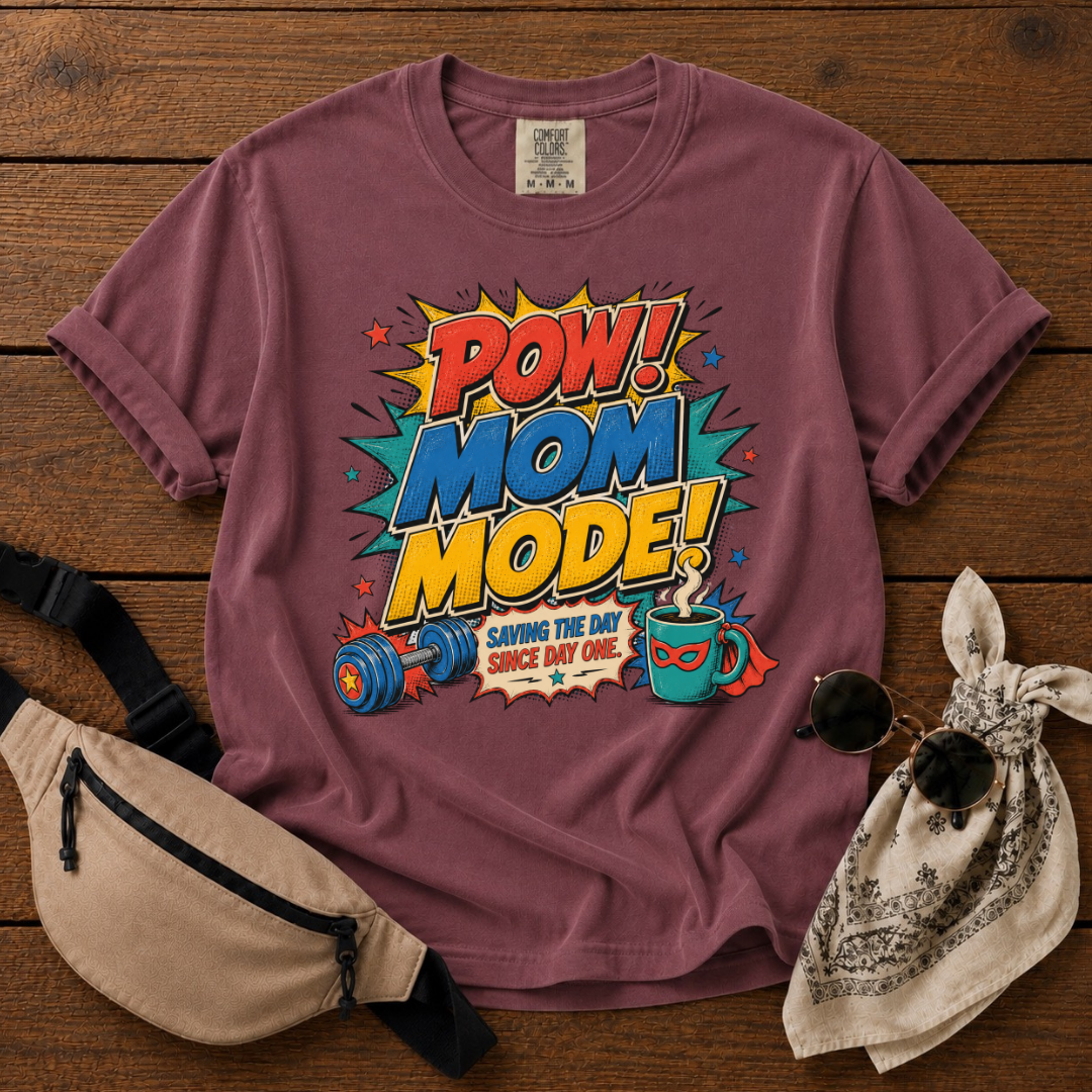 Pow Mom Mode T-Shirt