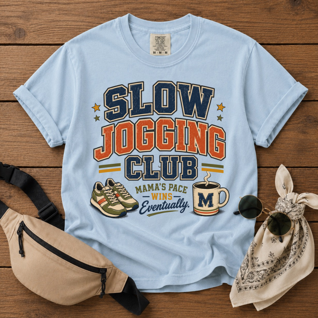 Slow Jogging Club Mom T-Shirt