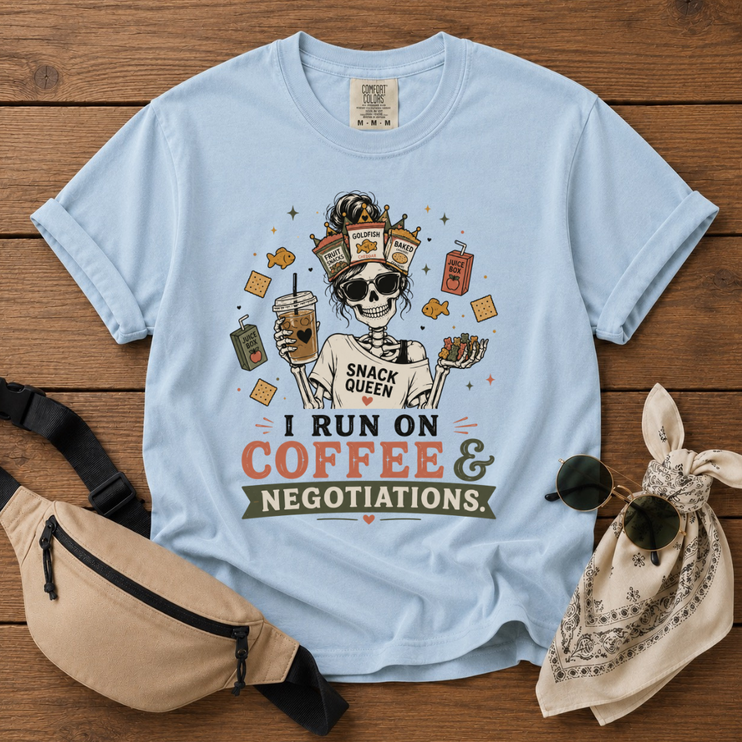 Coffee And Negotiations Mama T-Shirt
