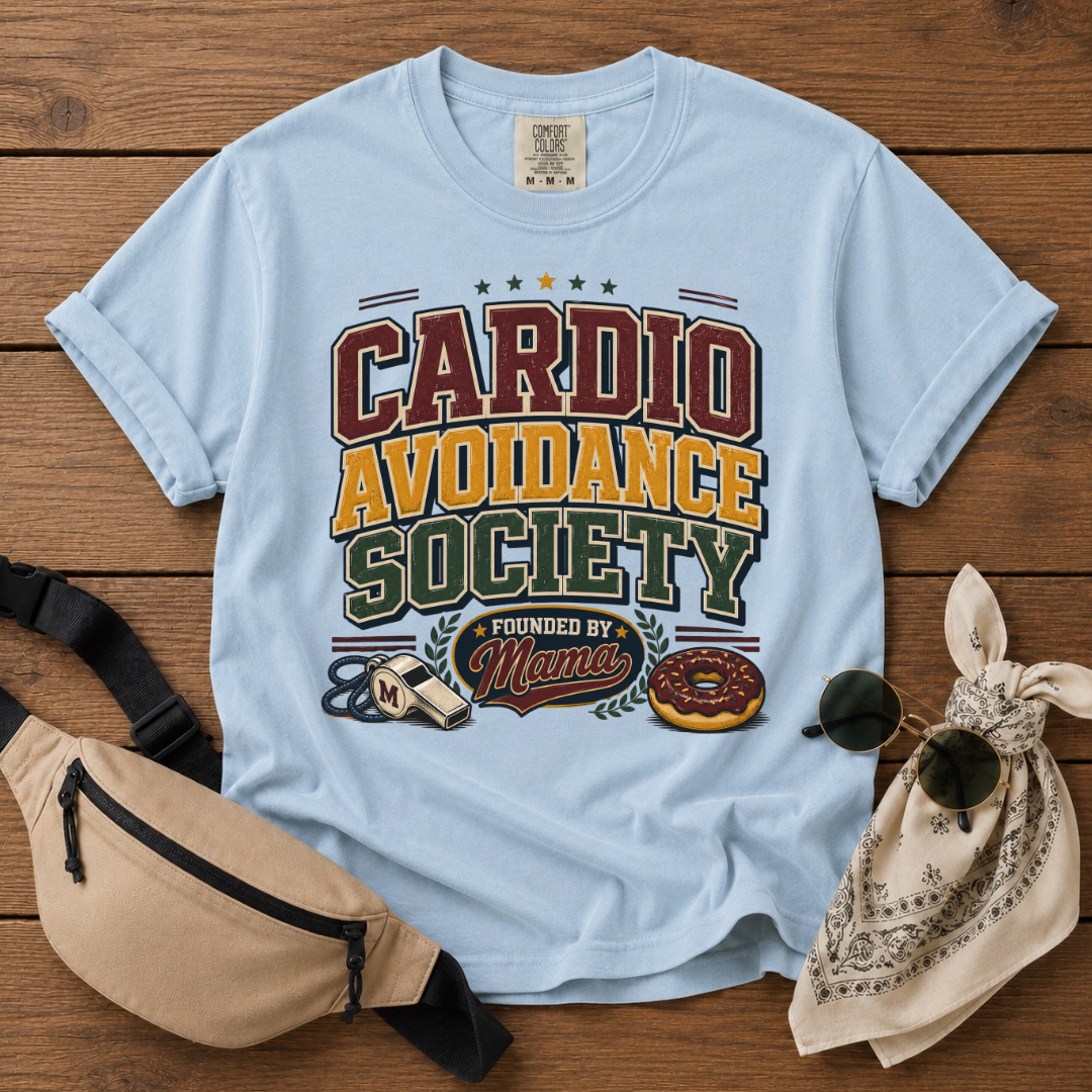 Cardio Avoidance Mom T-Shirt