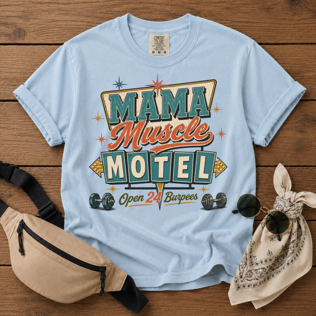Mama Muscle Motel T-Shirt