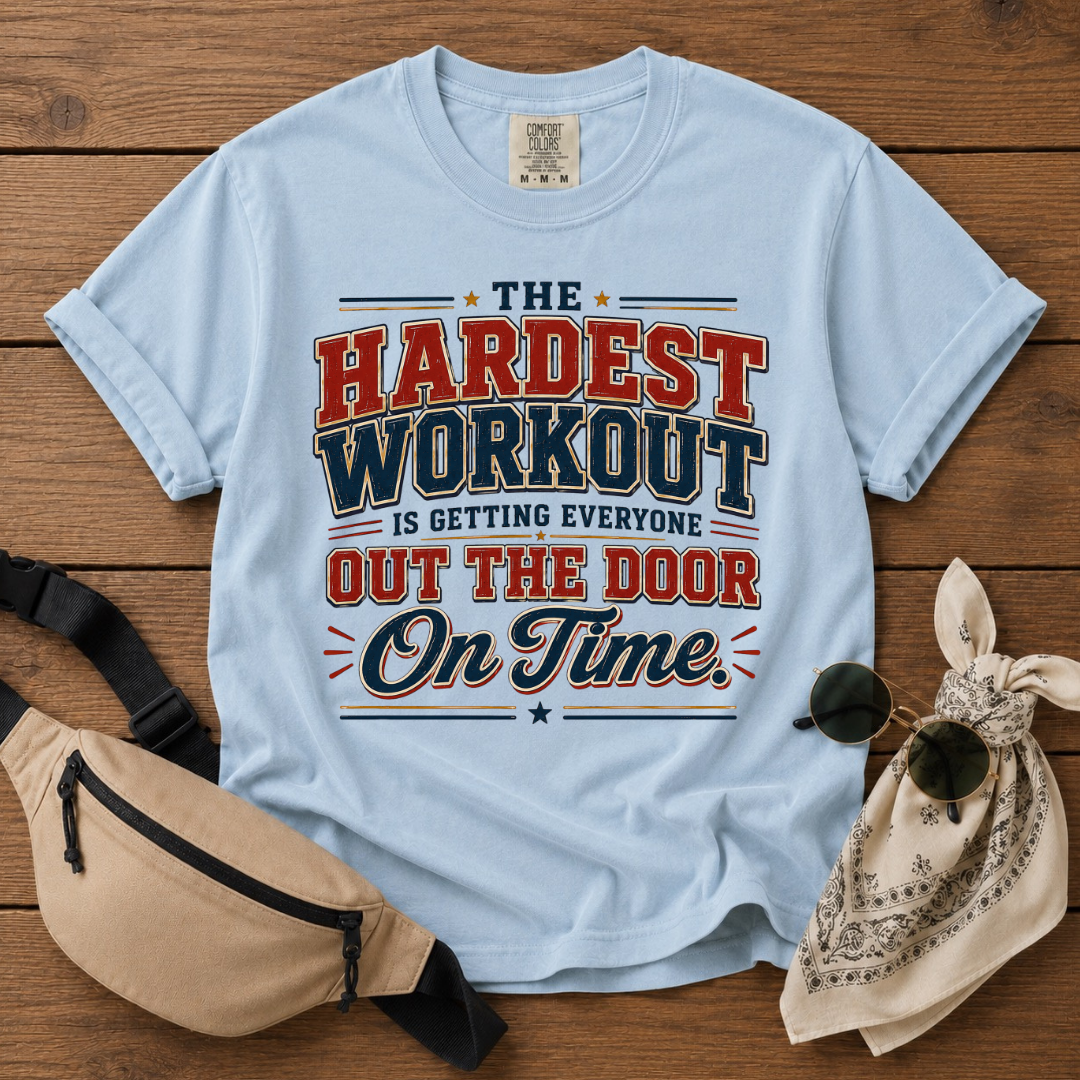 Hardest Workout Mom T-Shirt