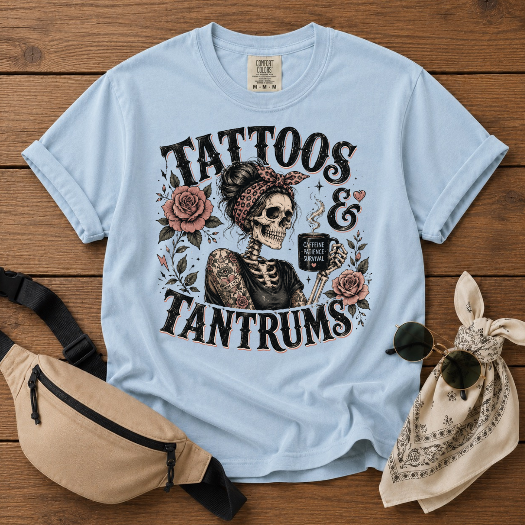 Tattoos And Tantrums Mom T-Shirt