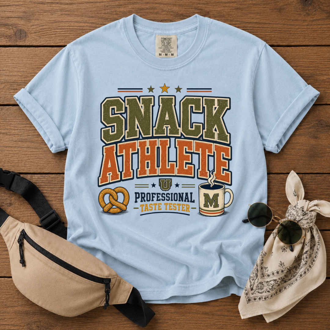 Snack Athlete Mom T-Shirt
