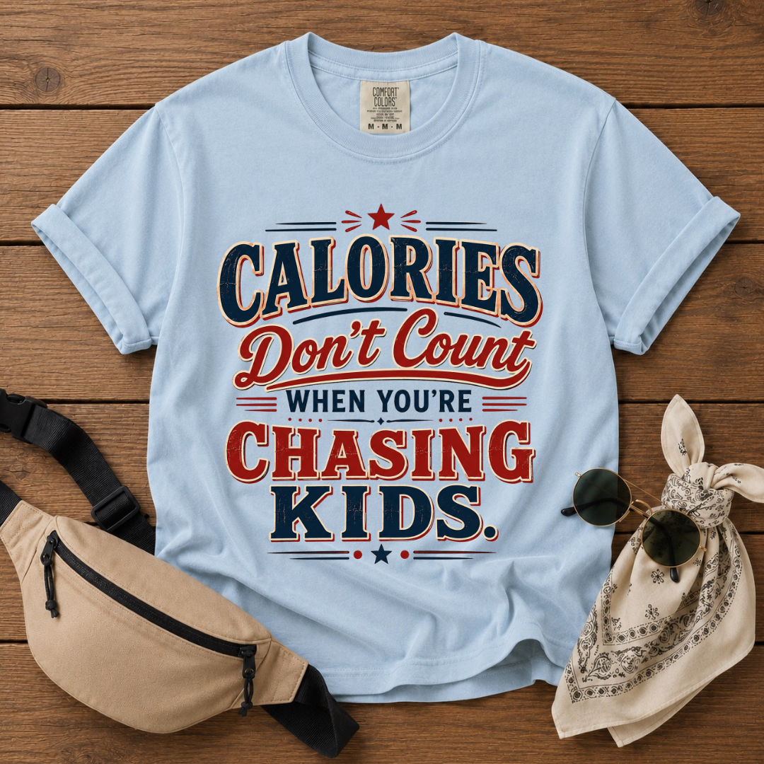 Chasing Kids Mom T-Shirt