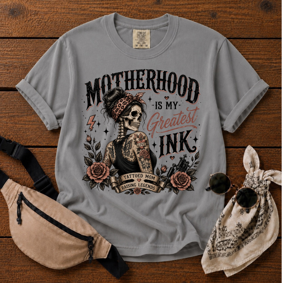Motherhood Ink Mom T-Shirt