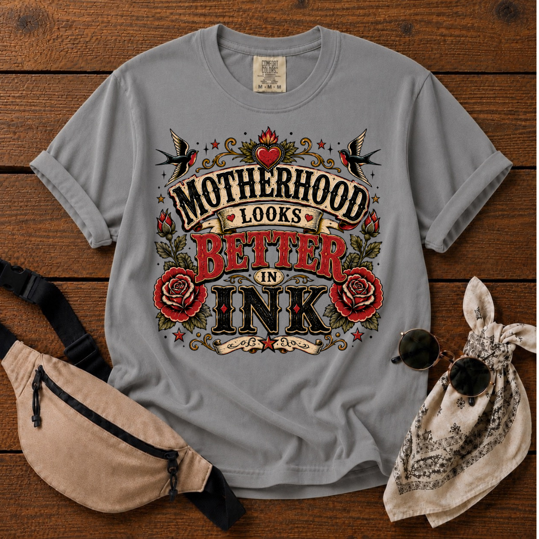 Motherhood Ink Mama T-Shirt