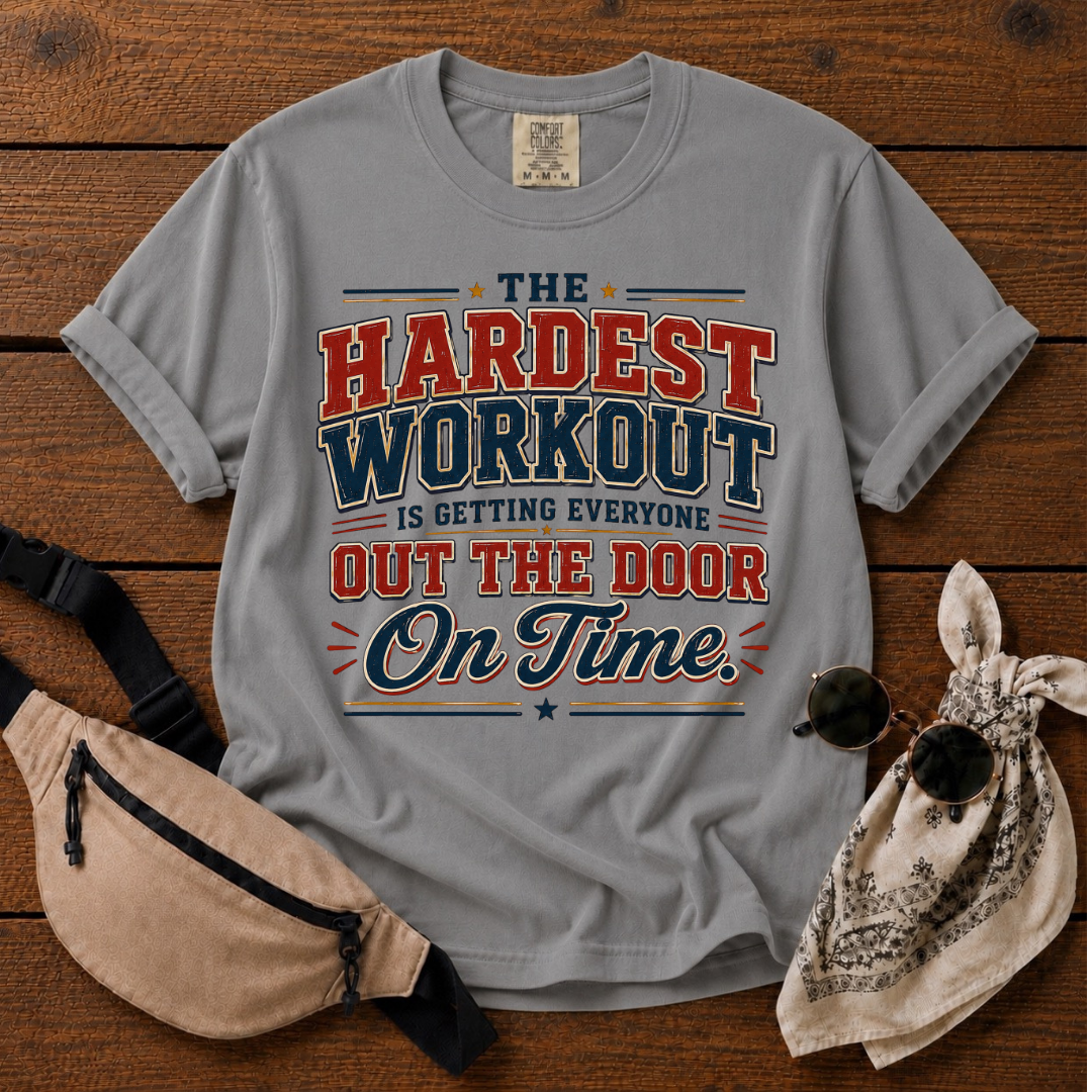 Hardest Workout Mom T-Shirt