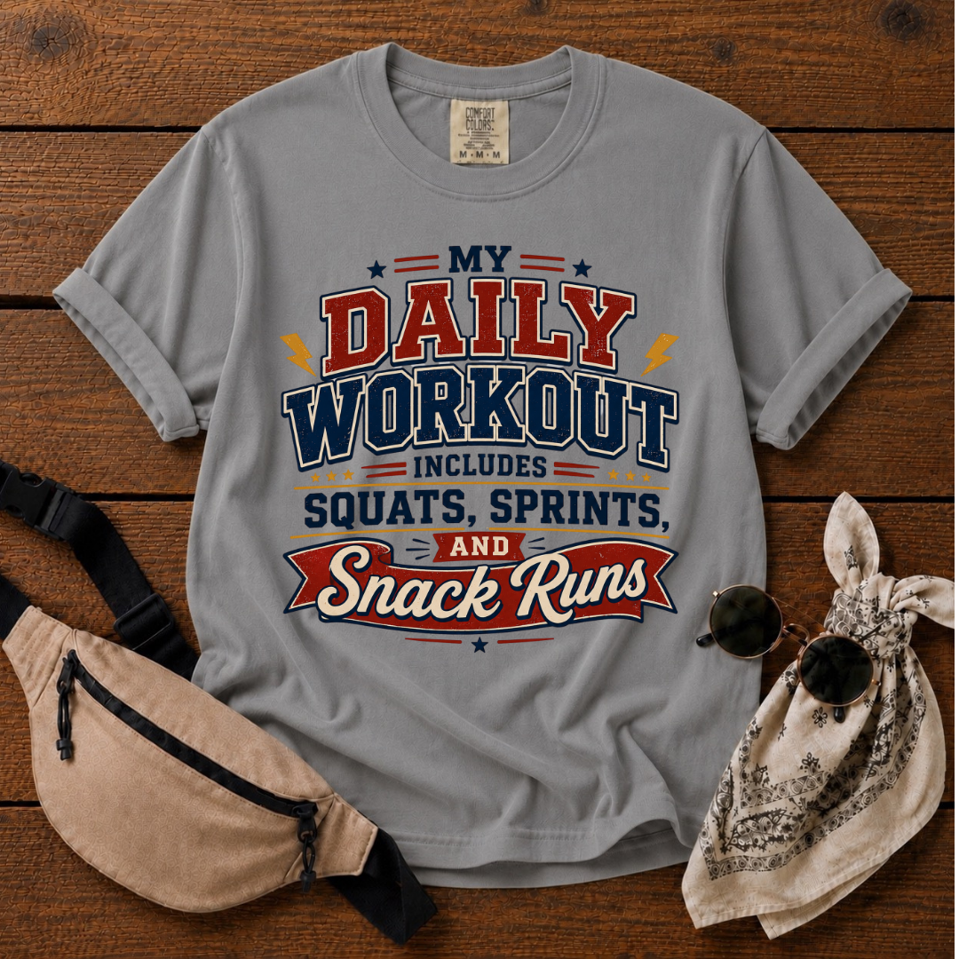 My Daily Workout Mom T-Shirt