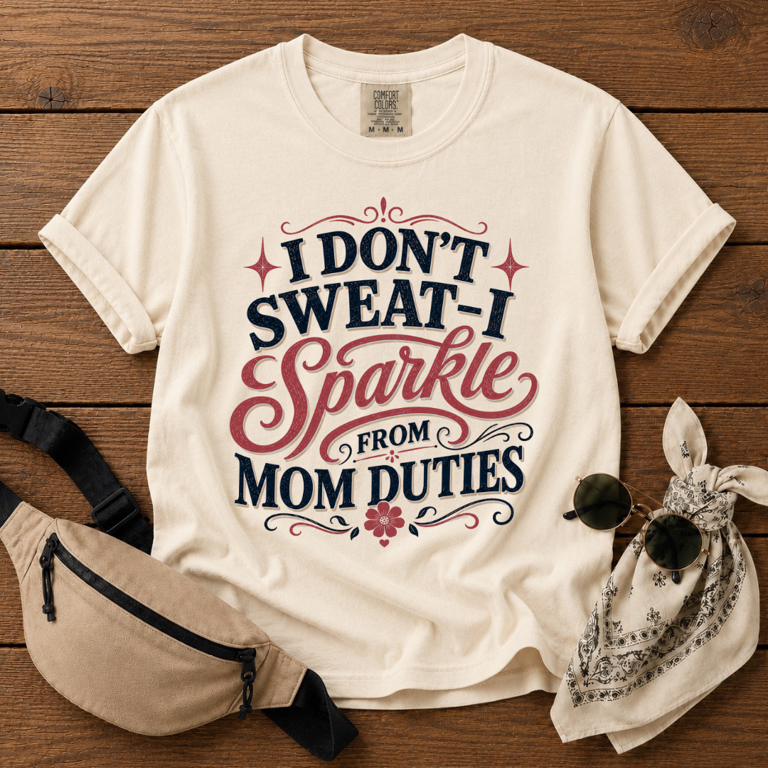 I Don't Sweat Mom T-Shirt