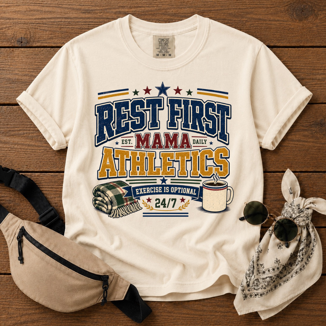 Rest First Mom T-Shirt