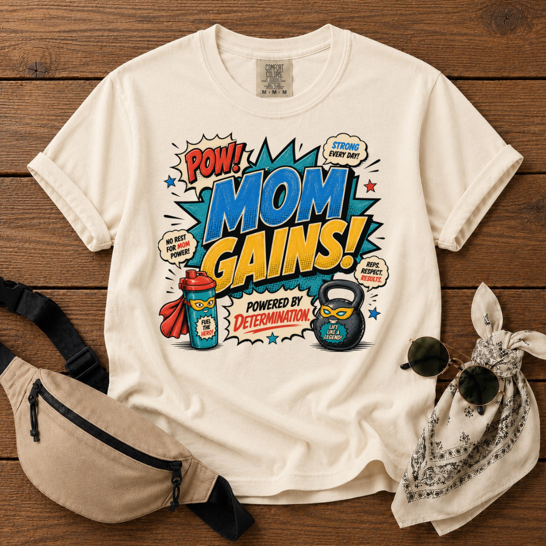 Mama Gains Power T-Shirt