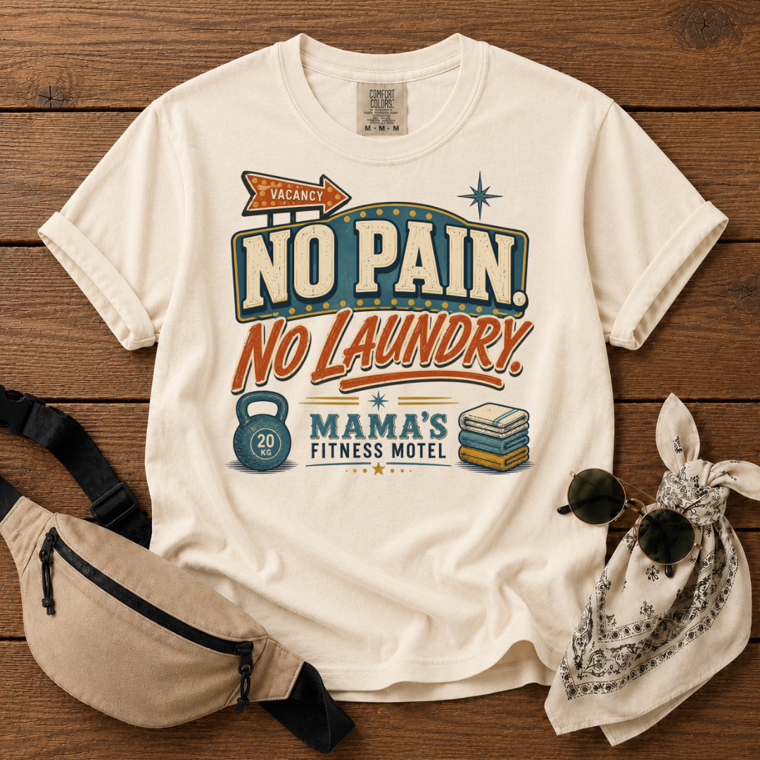No Pain No Laundry Mama T-Shirt